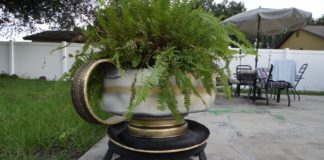 Decora tu jardín con elementos reciclados